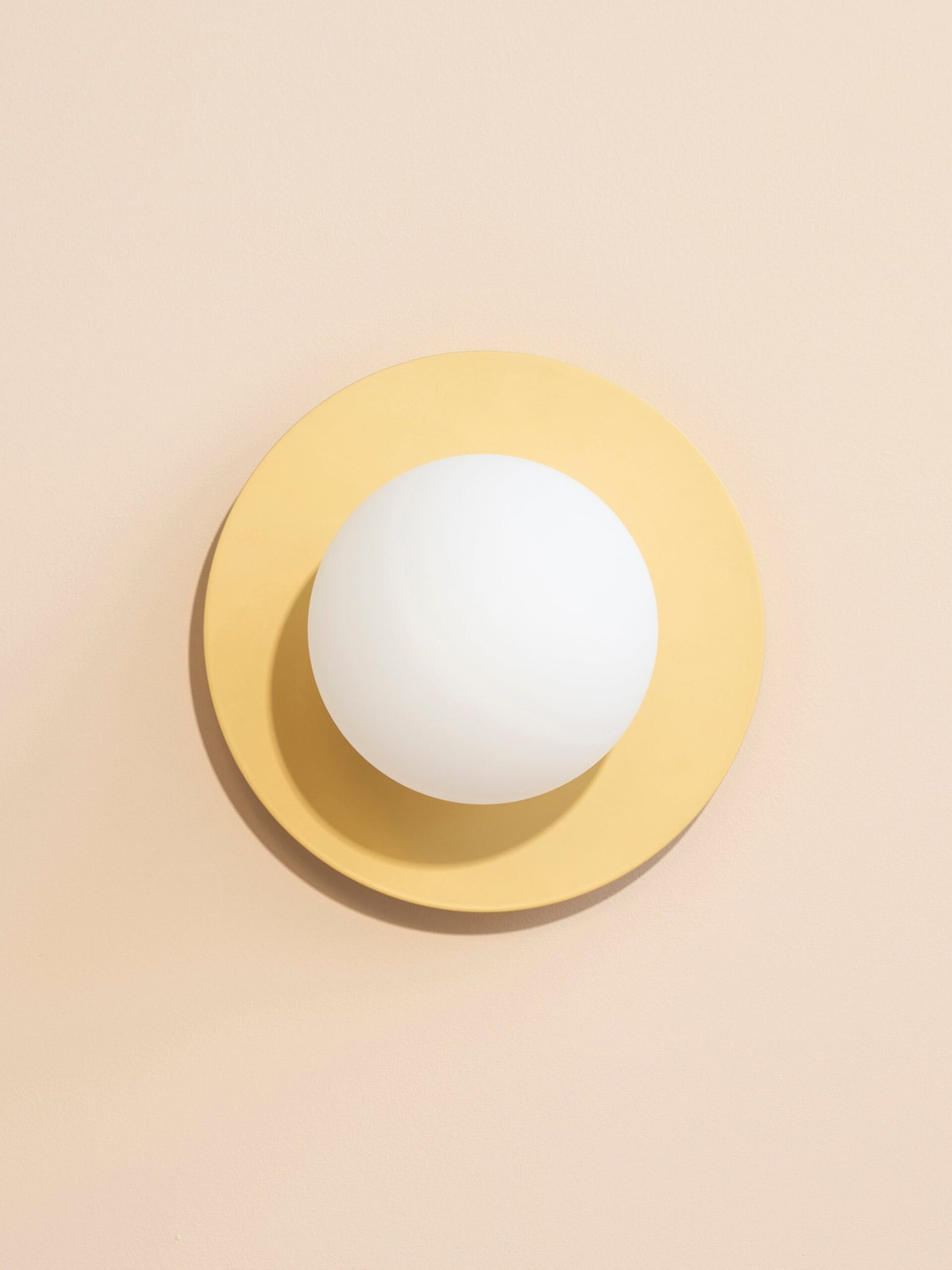 Circle Lamp 200 Yellow
